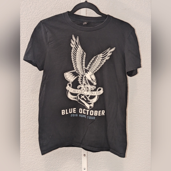 Blue October 2016 Home Tour Concert T-shirt - Picture 1 of 9